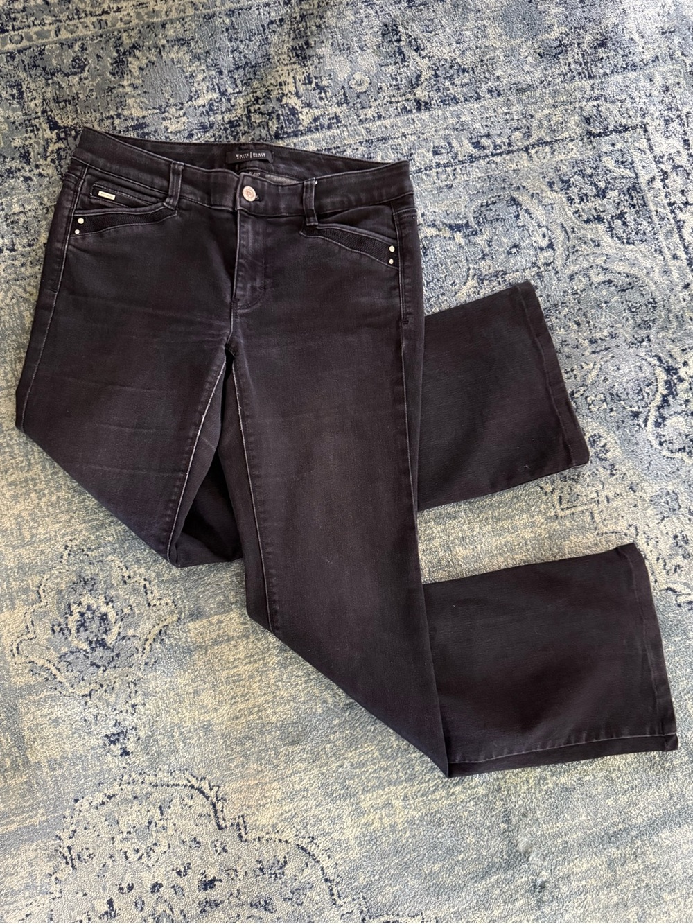 WHBM Black Jeans 8